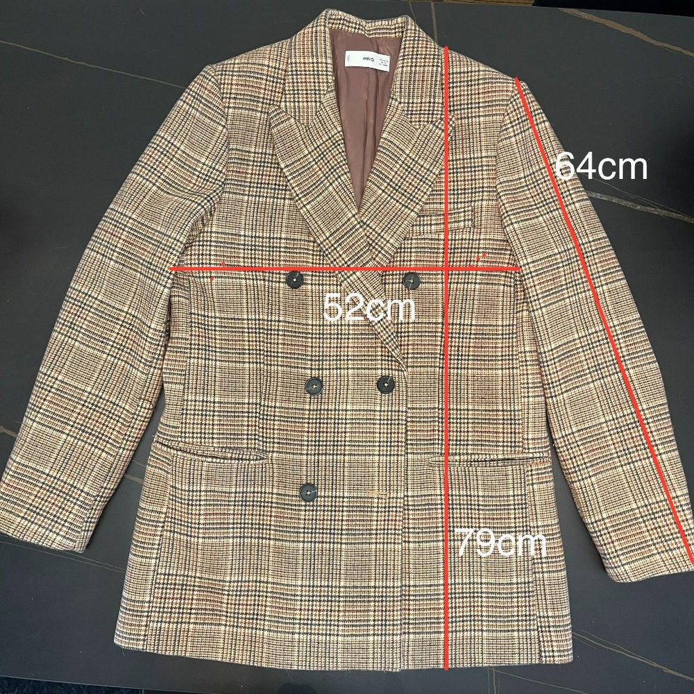 Mango checkered jacket - Picture 6 of 6